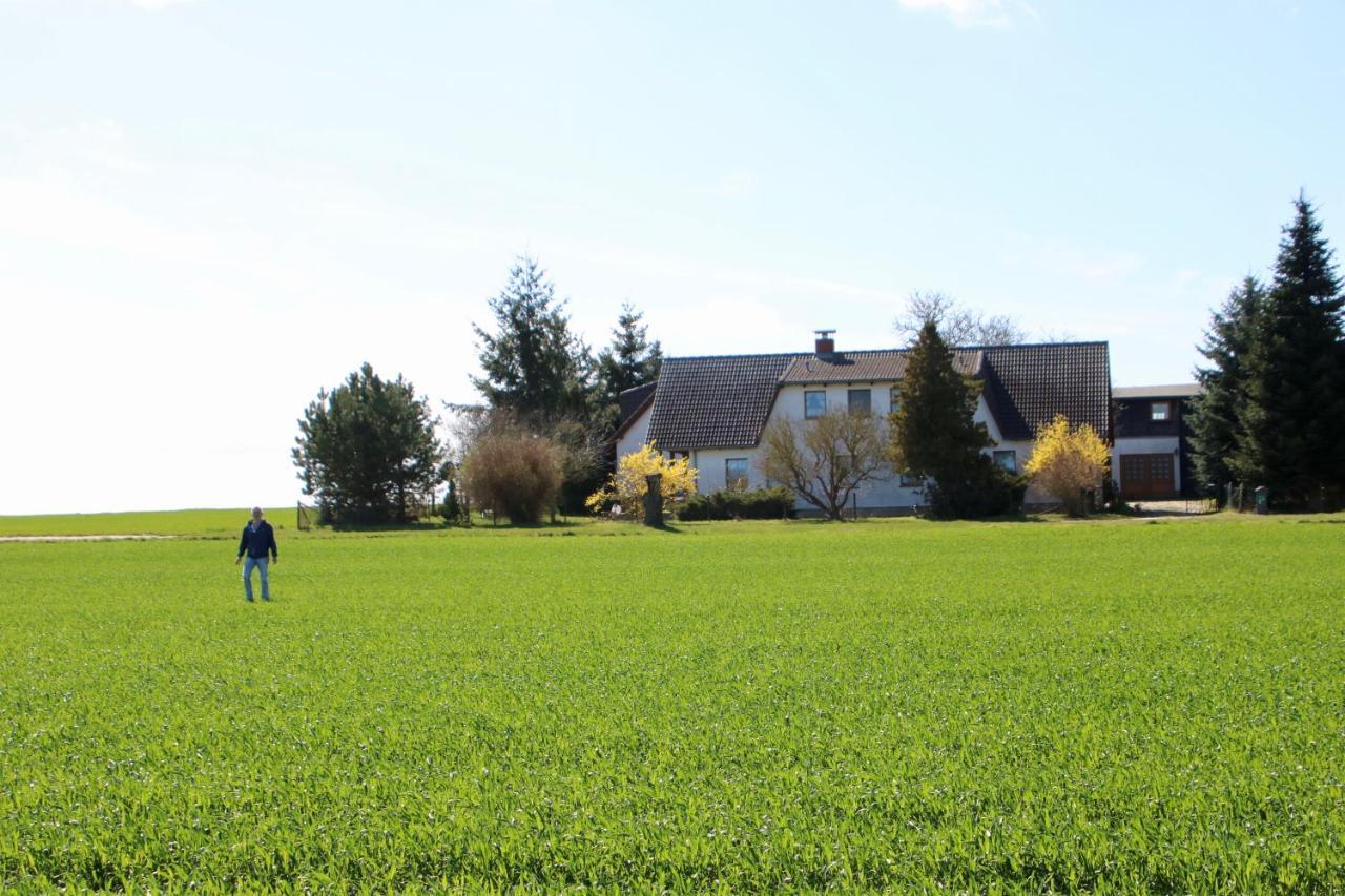 Ein Bett Im Kornfeld - Haus Morgensonne - Mit Innenpool Schonfeld (Mecklenburgische Seenplatte) Exterior foto