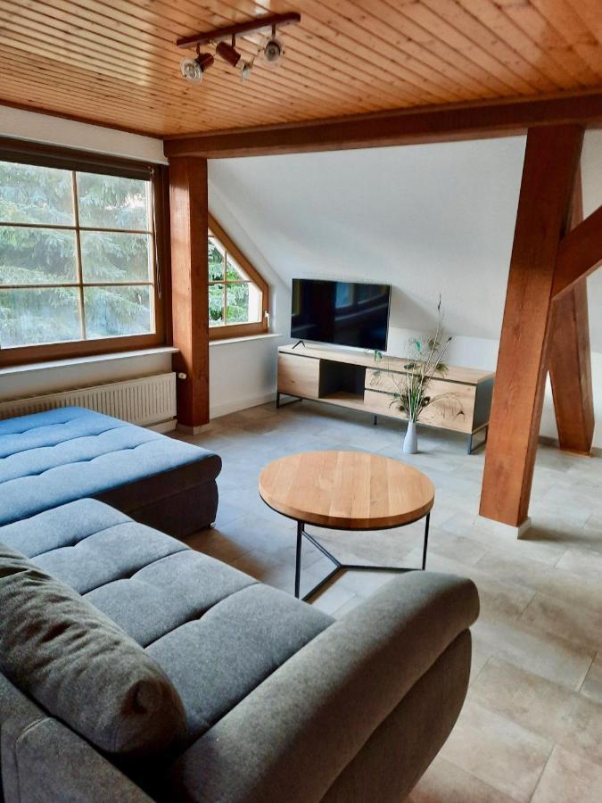 Ein Bett Im Kornfeld - Haus Morgensonne - Mit Innenpool Schonfeld (Mecklenburgische Seenplatte) Exterior foto