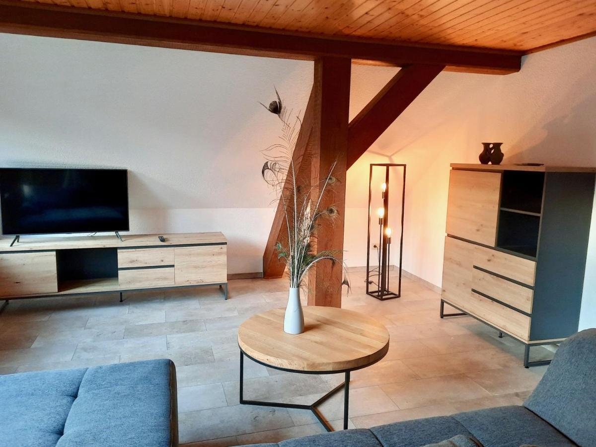 Ein Bett Im Kornfeld - Haus Morgensonne - Mit Innenpool Schonfeld (Mecklenburgische Seenplatte) Exterior foto